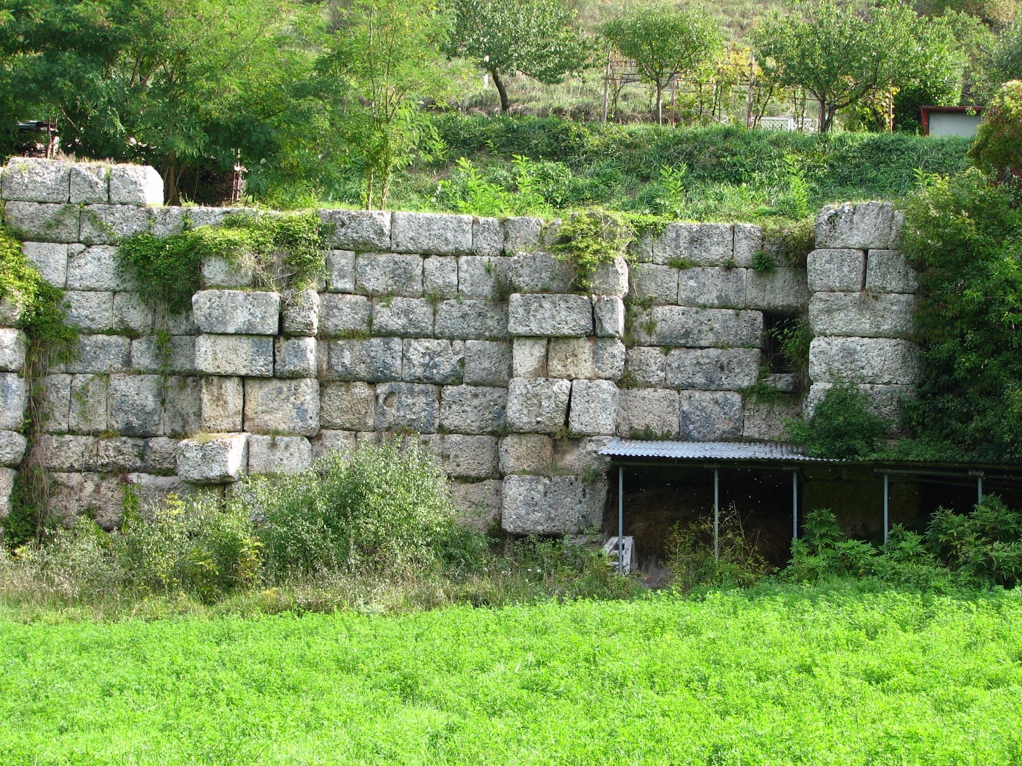 Sostruzione presso Pontericcioli di  Cantiano