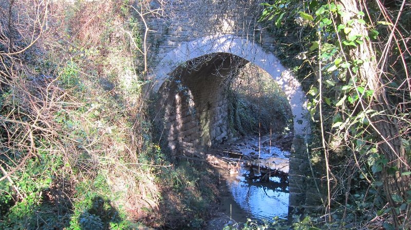 Ponte Voragine presso Cantiano-Pontericcioli